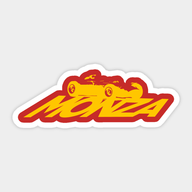 Monza Vintage Racecar 1960 Sticker by Strassen